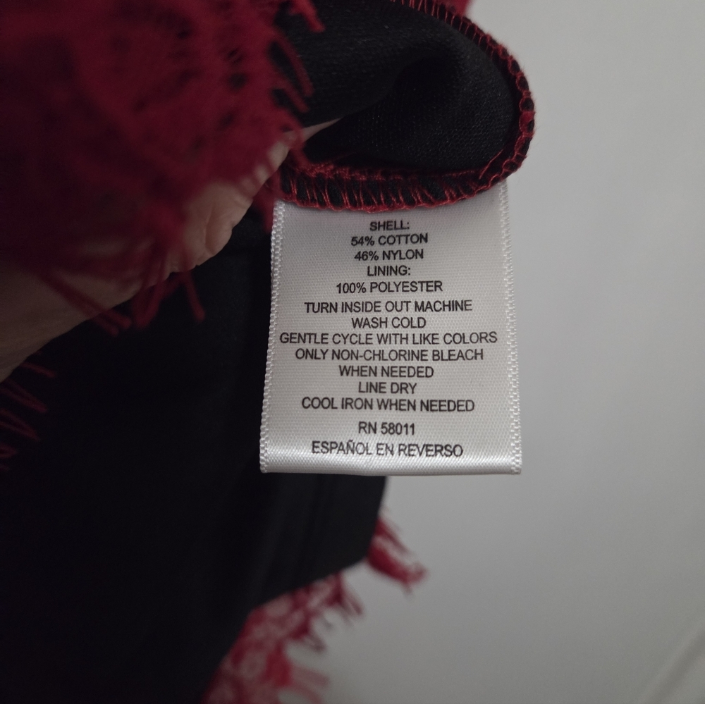 Thalia Sodi Red Lace Midi Dress Small - Picture 11 of 15